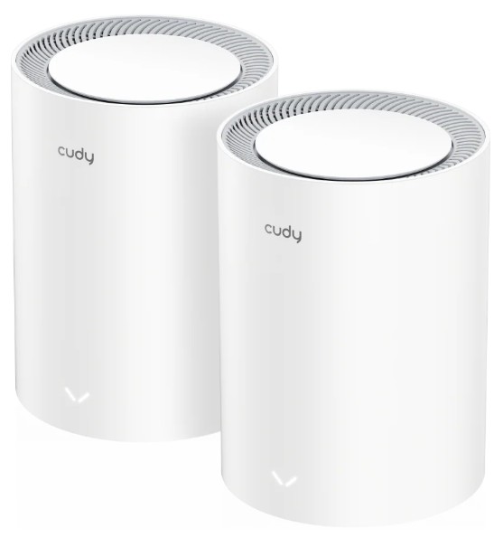 

Роутер Cudy M3600(2-Pack) BE3600 Gigabit Dual Band Wi-Fi 7 Mesh Solution, Chipset Broadcom, 802.11be/ax/ac/a/b/g/n, 2882Mbps at 5GHz + 688Mbps at 2.4G, M3600(2-Pack)