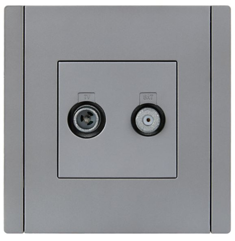 Изображение товара Розетка телевизионная IEK FP-AF20-O-K46