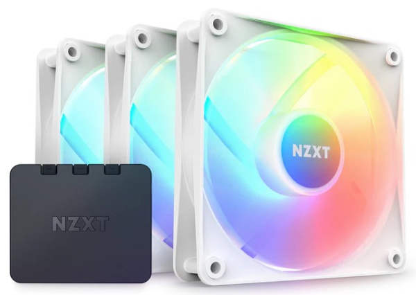 Изображение товара Вентилятор NZXT F120 RGB Core для корпуса с RGB-подсветкой, 3 шт.