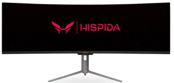 Изображение товара 49-дюймовый изогнутый монитор Hispida GI49DQV12HI с высоким разрешением