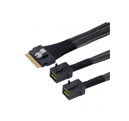 Изображение товара LR-LINK SAS 4.0 кабель 1м LRSF5443(8i)-SAS4.0-1M