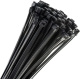 фото Стяжка нейлоновая не открывающаяся NikoMax NMC-CTN300-48-UV-BK-100-K в Санкт-Петербургe