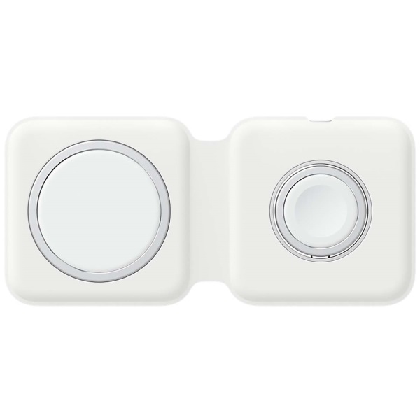 

Зарядное устройство Apple MagSafe Duo MHXF3ZE/A двойное, белое, MagSafe Duo