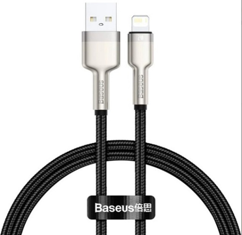 Изображение товара Кабель интерфейсный Baseus CALJK-A01 USB Type A - Lightning 2.4A 1m