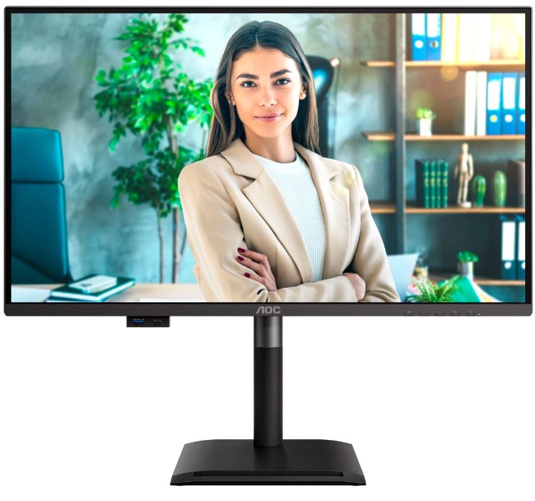

Монитор 27" AOC Q27P4U 2560*1440, IPS, 350cd, 1500:1, 4ms, 120Hz, HDMI*2, DP, pivot, black, Q27P4U