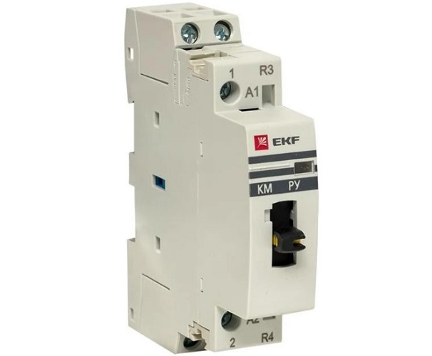 

Контактор EKF km-1m-25-11 КМ РУ 25А 1NO+1NC (1 мод.), km-1m-25-11