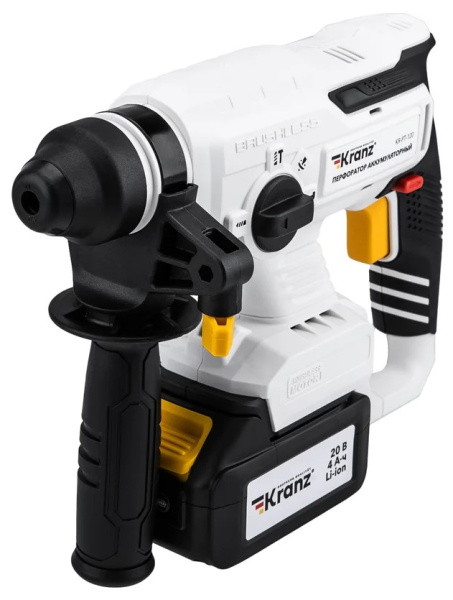 Изображение товара Перфоратор KRANZ KR-PT-120 - Аккумуляторный инструмент для сверления