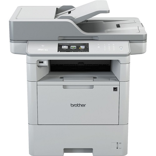 

МФУ Brother MFC-L6900DW A4, 1Гб, 50стр/мин, факс, дуплекс, DADF80, GigaLAN, WiFi, лоток 520л, USB, старт.картридж 12000стр, MFC-L6900DW