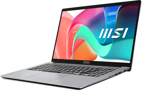 фото Ноутбук  MSI Modern 15 F1MG-815RU в Уфе 15.6 ", Core 5, 16 Гб RAM, 512 Гб SSD, Серебристый
