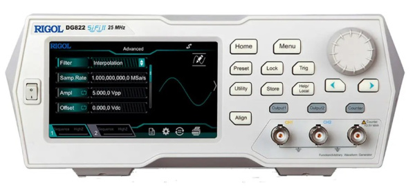 Изображение товара Профессиональный генератор сигналов Rigol DG822 высокая точность