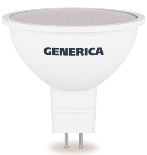 Изображение товара Лампа светодиодная GENERICA LL-MR16-08-230-65-GU5-G