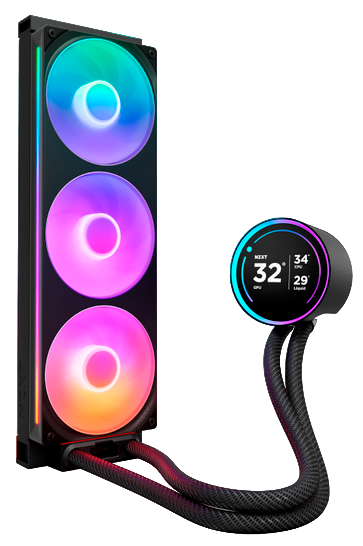 Изображение товара NZXT Kraken Elite 360 RGB жидкостная система охлаждения для процессора