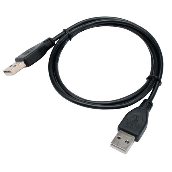 

Кабель USB 2.0 Cablexpert CC-USB2-AMAM-1M AM/AM, экран, 28/26AWG, медь, Pro, 1м, черный, пакет, CC-USB2-AMAM-1M
