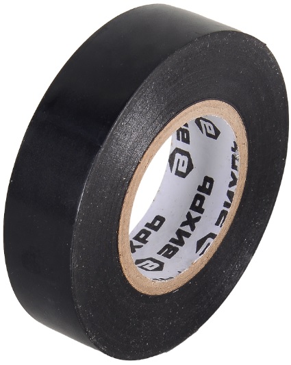 

Изолента Вихрь 73/3/3/3 (20m * 19mm) чёрная, 73/3/3/3