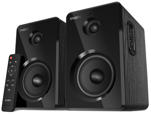 

Компьютерная акустика 2.0 Sven SPS-725 SV-021184 черный (50 Вт, BT, пульт), SPS-725