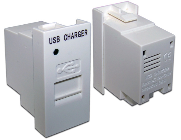 фото Модуль  Lanmaster LAN-EZ45x22-1xUSB-WH в Красноярске