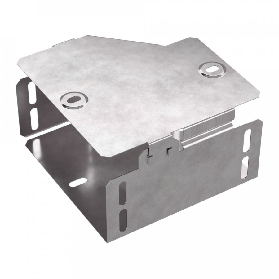 

Переходник Промрукав PR16.0505 правый с крышкой Стандарт 150х100х80, PR16.0505