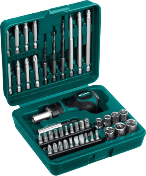 Изображение товара Отвертка Kraftool Kompakt-43 надежный инструмент для ремонта и монтажа