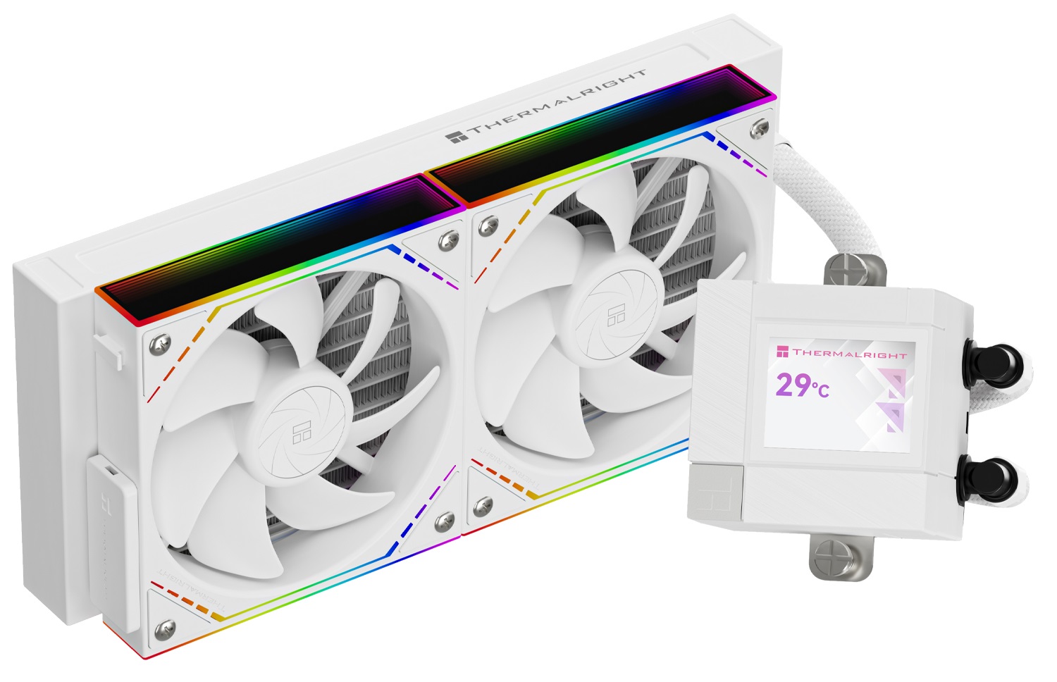

Система охлаждения жидкостная Thermalright Core Matrix 240 Vision ARGB White TRCM240VAW, Core Matrix 240 Vision ARGB White