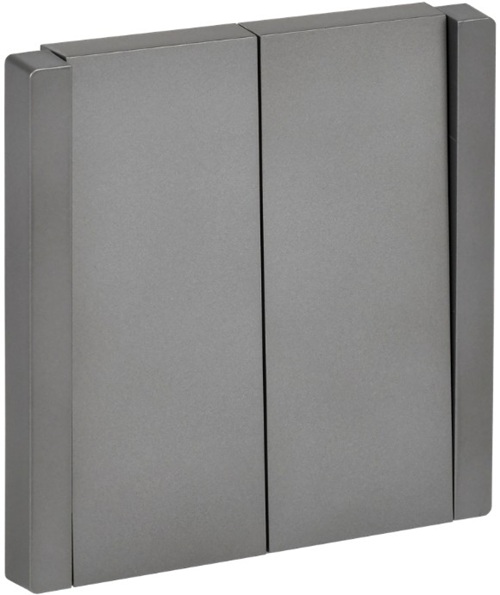 

Переключатель перекрестный IEK FP-V23-0-10-1-K46 FORTE&PIANO 2-клавишный 10А FP509 сталь, FP-V23-0-10-1-K46