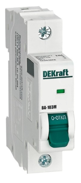Изображение товара Автоматический выключатель DEKraft 12536DEK для распределительных щитов