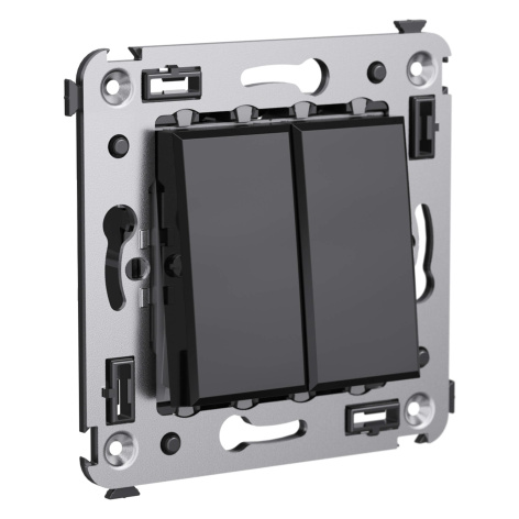 Изображение товара Двухклавишный выключатель DKC 4402104 для скрытого монтажа от ДКС