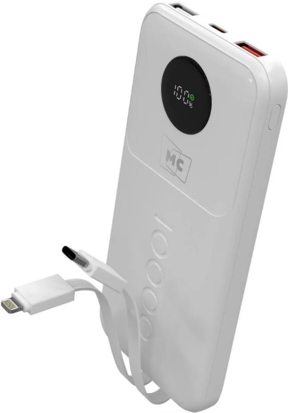 Изображение товара Внешний аккумулятор More Choice PB35-10 с емкостью 10000 мАч и быстрой зарядкой PD22.5