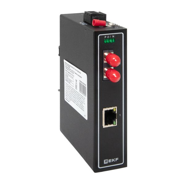 

Медиаконвертер EKF TSX-MC-1GX1GT-ST MC-1GX1GT-ST двойное одномодовое оптоволокно 1310нм TSX, TSX-MC-1GX1GT-ST