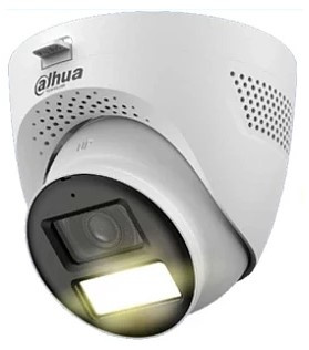 Изображение товара Видеокамера Dahua DH-HAC-HDW1200TQP-IL-T-0280B уличная купольная 2 Мп с подсветкой