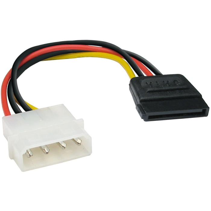 

Кабель питания SATA Exegate EX-CC-SATA-PS EX138936RUS (Molex 4pin/SATA15pin, 0,15м), EX-CC-SATA-PS