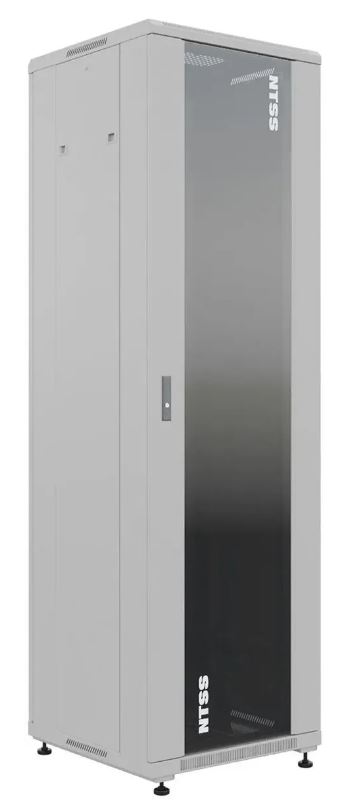 

Шкаф напольный NTSS R 32U 600х600мм, 4 профиля 19", двери стекло и сплошная металл, черный RAL 9005 (NTSS-R32U6060GS-BL), R