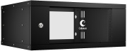 фото Шкаф настенный 19", 4U  Cabeus WSC-05D-4U55/45-BK