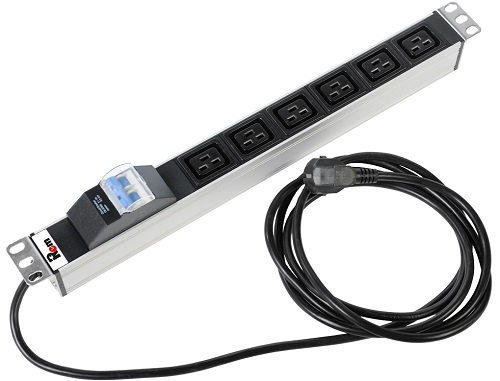 фото Блок розеток 19", 6 розеток ЦМО R-16-6C19-A-440-3 в Казани