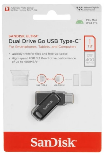 фото Накопитель USB 3.1 1TB SanDisk SDDDC3-1T00-G46 в Екатеринбурге