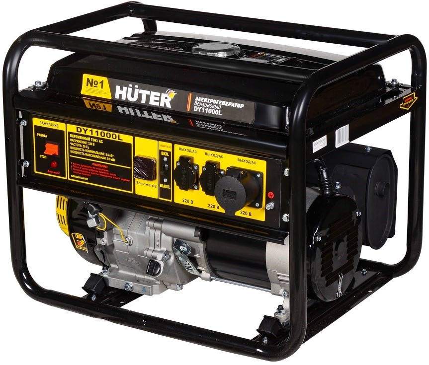 

Генератор бензиновый Huter DY11000L 64/1/71, DY11000L
