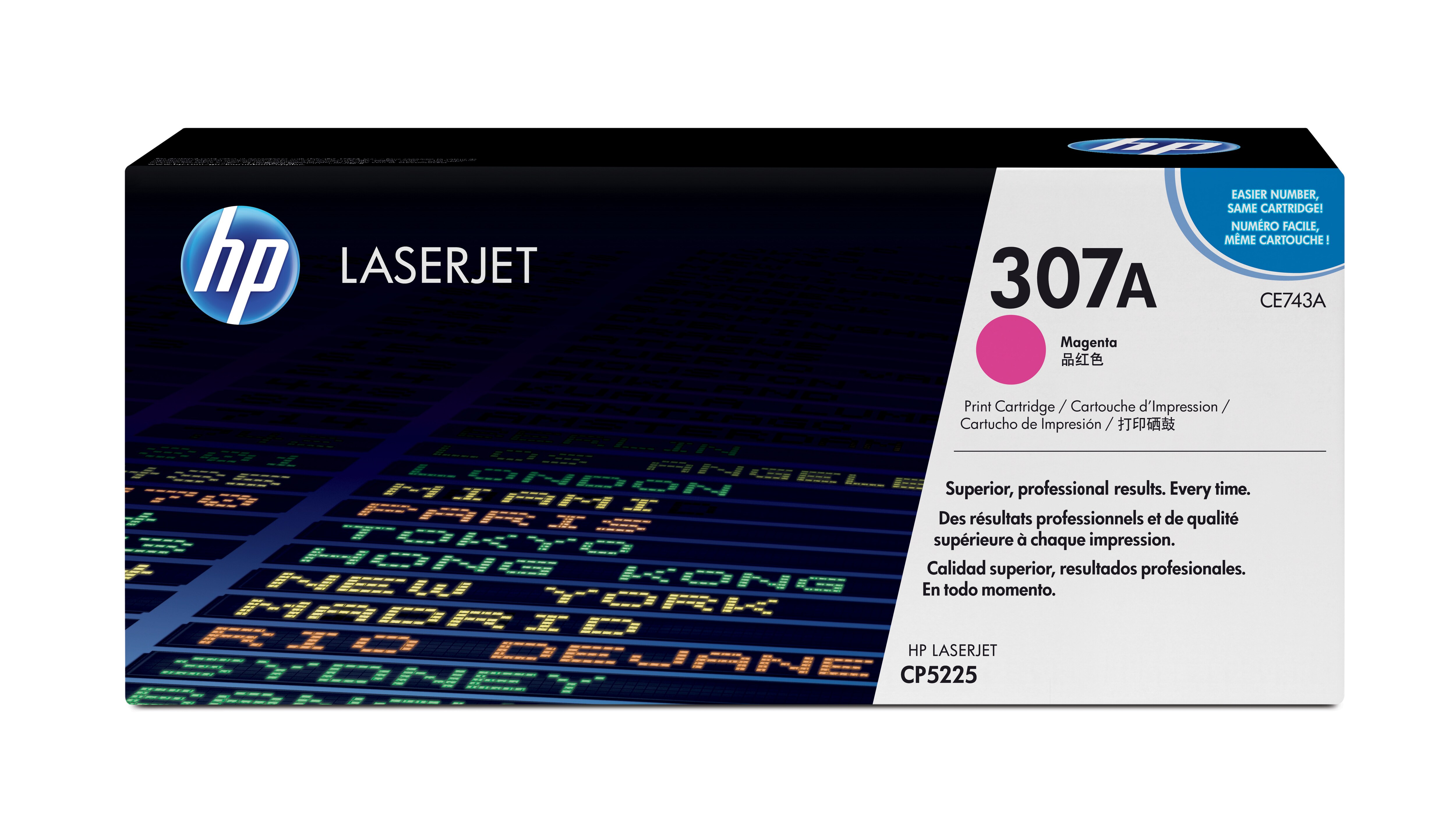

Картридж HP 307A CE743A для принтера Color LaserJet CP5225 пурпурный, 307A