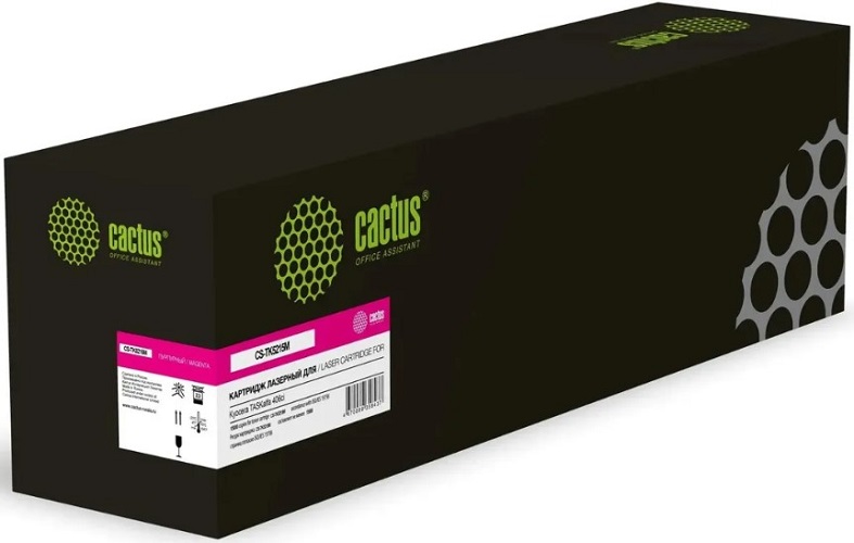 

Картридж Cactus CS-TK5215M пурпурный (15000стр.) для KYOCERA TASKALFA 406CI С ЧИПОМ, CS-TK5215M