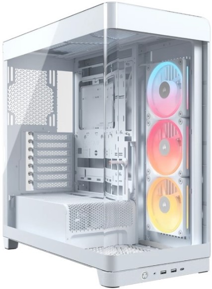 

Корпус Corsair Frame 4500X LX-R RGB iCUE LINK CC-9011317-WW белый, без БП, боковая панель из закалённого стекла, 2*USB 3.2, USB 3.2 Type-C, Frame 4500X LX-R RGB iCUE LINK
