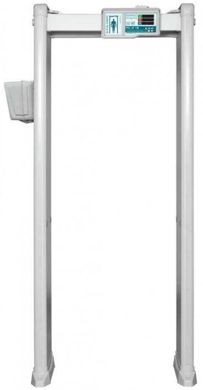 

Металлодетектор БЛОКПОСТ РС И 18 арочный, термодатчик: дальность измерения - 3-5 см; 18/12/6 зон детектирования, ширина прохода - 750 мм, звуковая и с, РС И 18