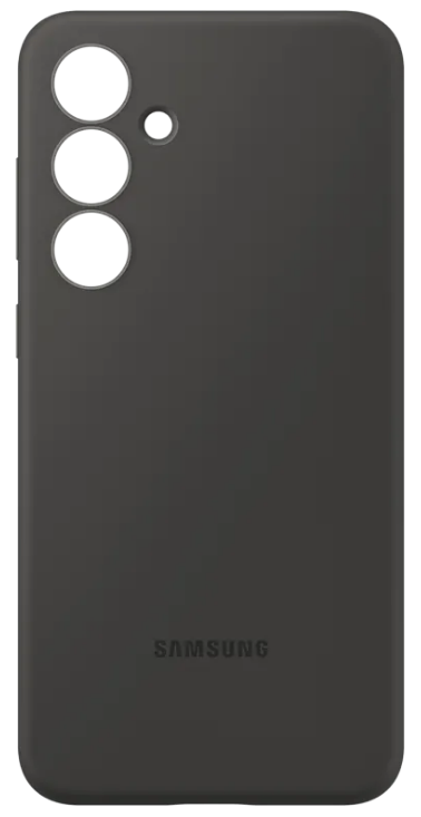 

Чехол Samsung Silicone Case S24FE EF-PS721CBEGRU (клип-кейс) для Galaxy S24 FE черный, Silicone Case S24FE