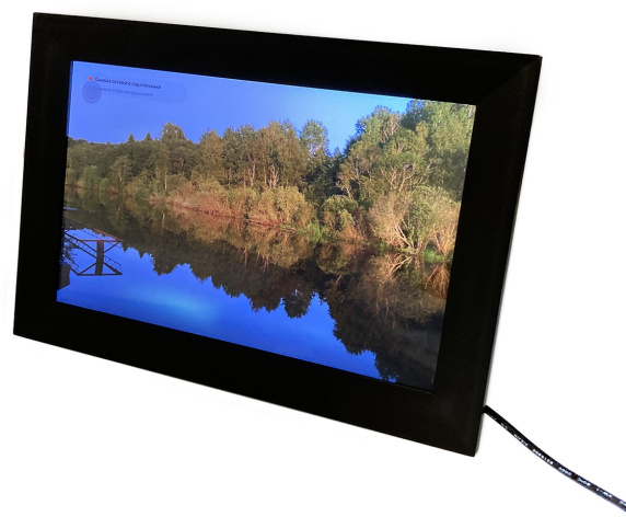 Изображение товара Цифровая фоторамка Espada Photo Frame E-10WF 10.1" сенсорный Android рекламный монитор