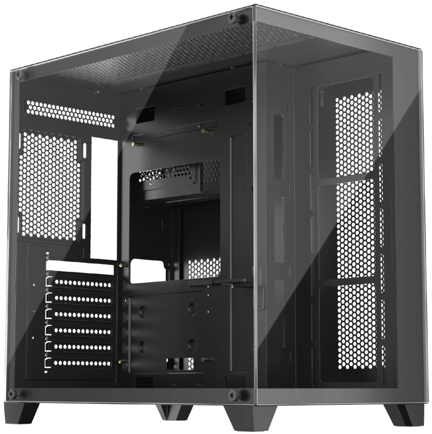 

Корпус ATX 1STPLAYER MV8-TP-BK черный, без БП, боковая панель из закаленного стекла, 2*USB3.0, USB2.0, HD audio, MV8-TP-BK