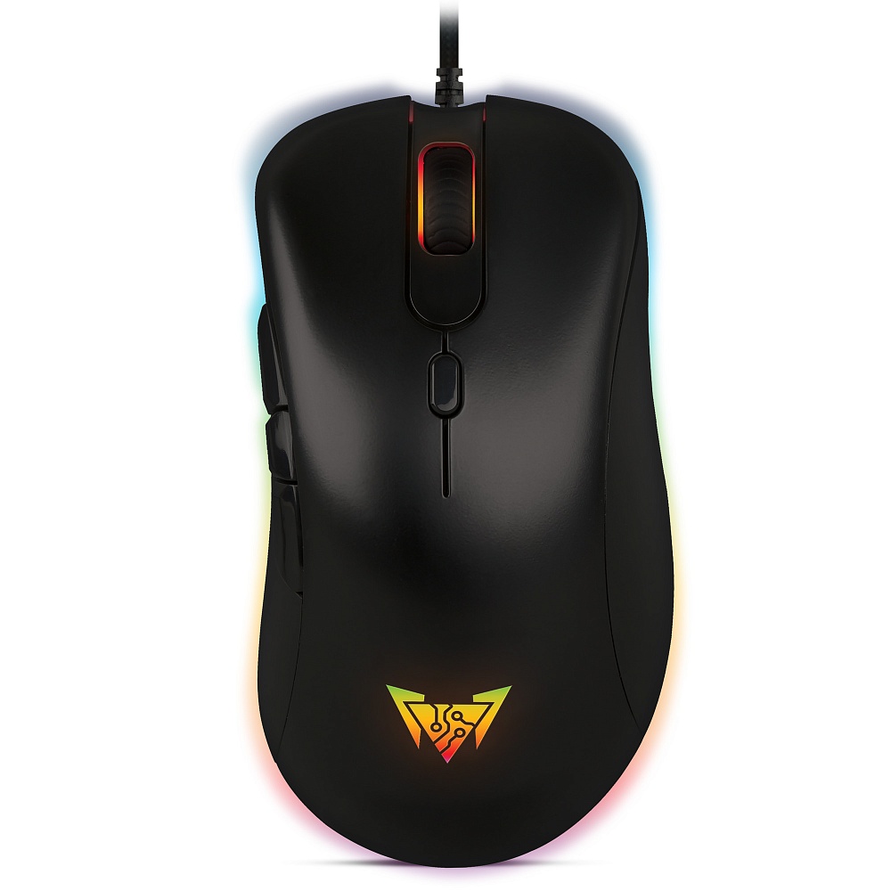 

Мышь Crown CMGM-904 CM000003330 7000 DPI, 6 кнопок + колесико, RGB подсветка, PMW3325 PIXART, CMGM-904