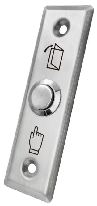 Кнопка выхода Skudo SK-CM02 НО контакты. Коммутируемая нагрузка 3А/36В DC. Врезной монтаж. Корпус из нержавеющей стали 0,9 мм. Рабочая температура от