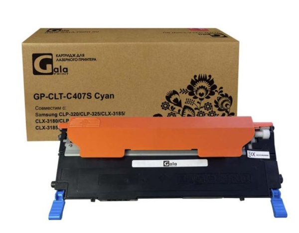 фото Картридж  GalaPrint GP_CLT-C407S_C в Красноярске