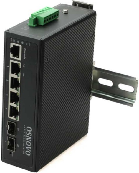 Изображение товара Коммутатор управляемый OSNOVO SW-80402-IL(port 90W,360W)