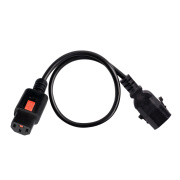 фото Кабель питания  Filum FL-PC-C13F/C14F-C1-0.5-BK