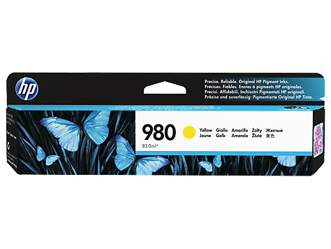 

Картридж HP 980 D8J09A yellow (желтый) для OJ Ent X585, X555 (6600стр.), 980