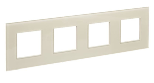 Изображение товара Рамка четверная IEK SK-M42-G-K10