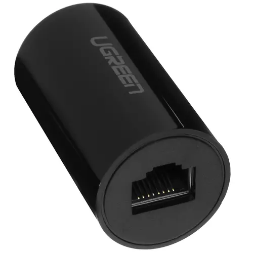 

Адаптер-удлинитель UGREEN NW116 30837 RJ45 Ethernet Connector. Цвет: черный, NW116